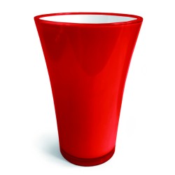 Vase Fizzy incassable rouge