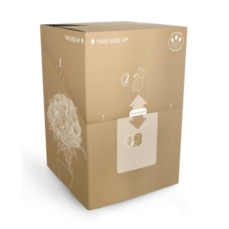Diabol'o Box, carton de livraison pour vase Diabol'o