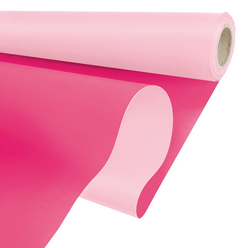 Rouleau polypro Duo Mat rose et fuchsia
