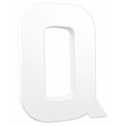 Lettre "Q" en carton