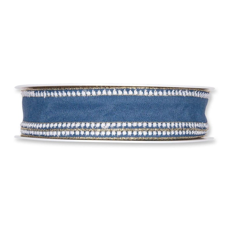 RUBAN DECO BLEU  18m