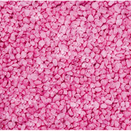 Gravier fuchsia 2-5mm Seau de 3kg