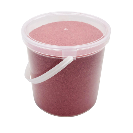 Sable rouge carmin 1-2mm Seau de 3kg