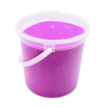 Sable rose fuchsia 1-2mm Seau de 3kg