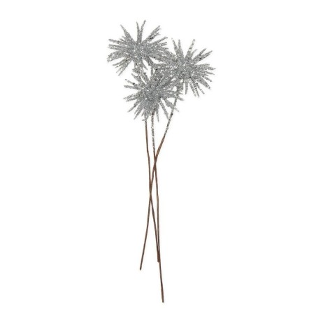 Chardons coloris argent 13cm 6 pièces