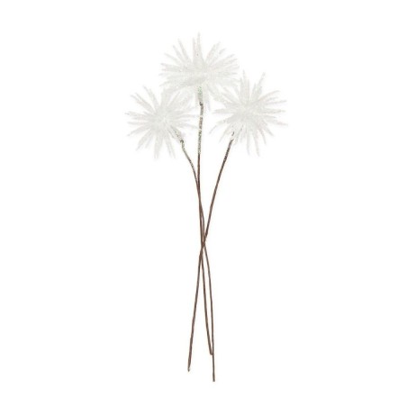 Chardons coloris blanc 13cm 6 pièces