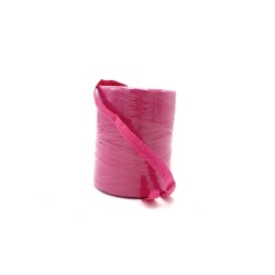 Raphia naturel fuchsia 7mmx200m