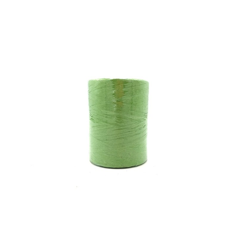Raphia naturel vert 7mmx200m