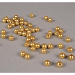 Perles Or Oasis 8 mm x 144 Pièces