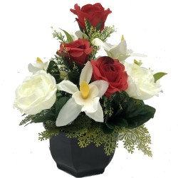 Coupe funéraire artificielle | Grossiste fleuriste | Artisan Français