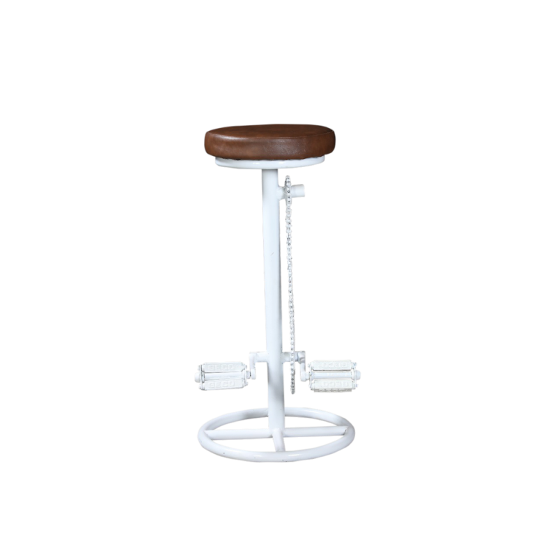 Tabouret vélo recyclé - Pièce unique -